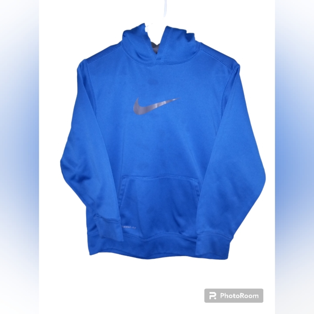 Nike Therma-Fit men's sweater color blue size L